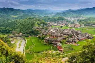 Région de Sanjiang et de Chengyang - 三江程陽寨