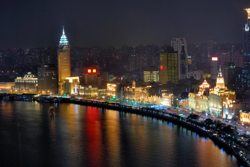 La vieille Ville  de  Shanghai en Chine  information et 