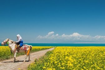 Tour du lac Qinghai à vélo