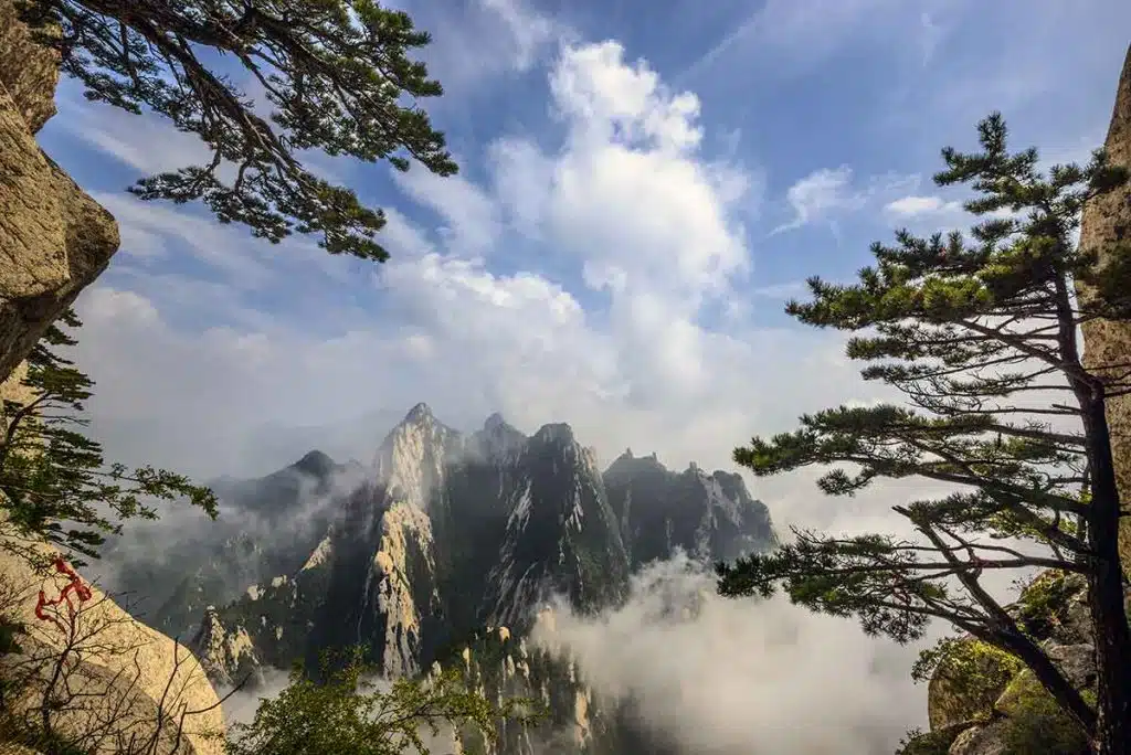 Mont Huashan Chine