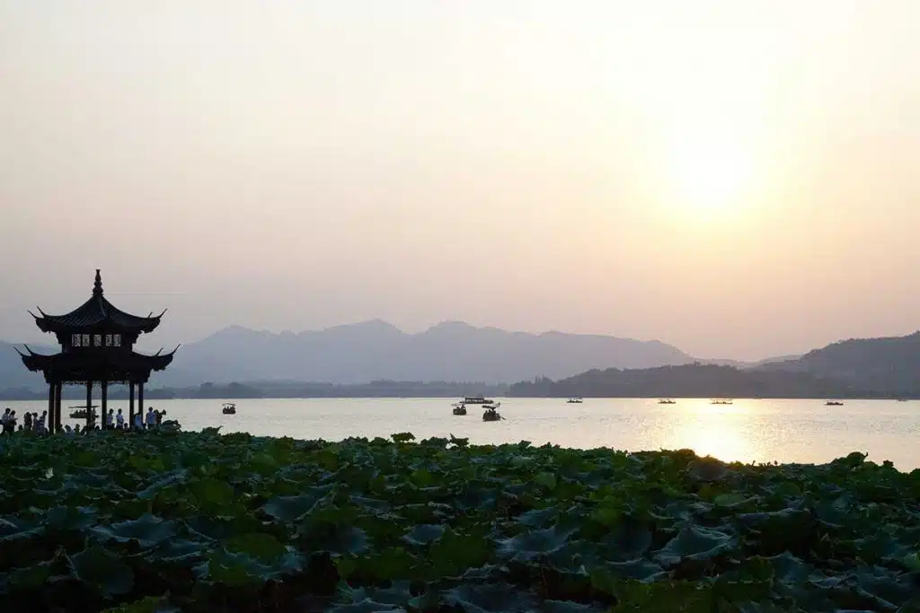 Lac Xi à Hangzhou