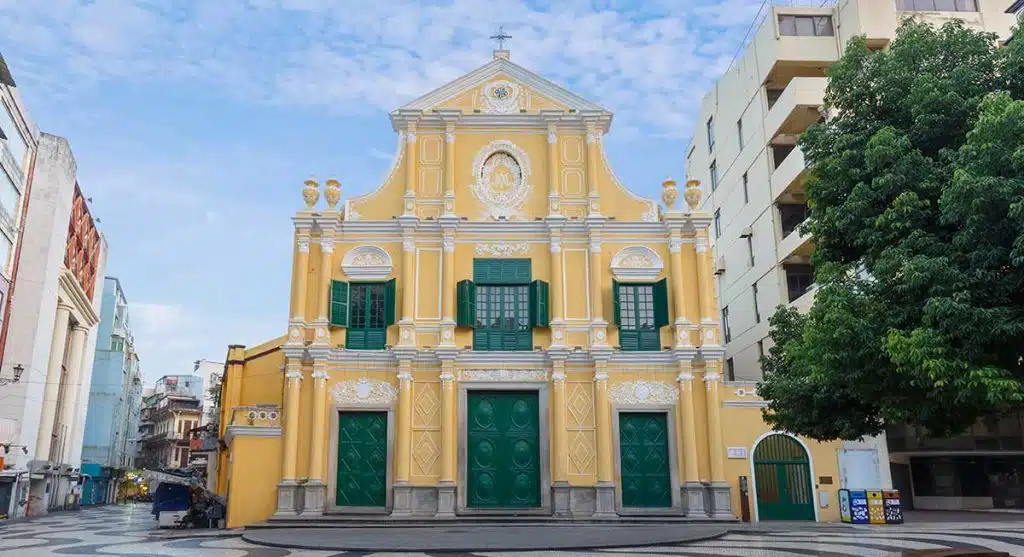 Eglise St Dominique à Macao