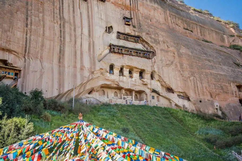 Zhangye city temple