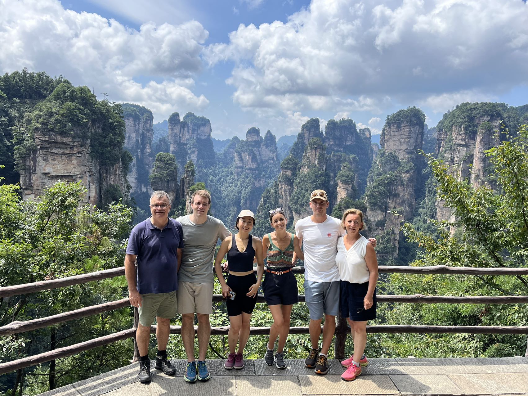 Anne et sa famille – Circuit premiers pas en Chine – Août 2024