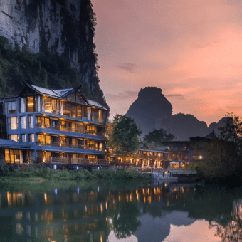 Guangxi Chongzuo Mingshi Yaju Shanshui Meiju