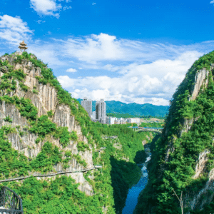 Grand Canyon Urbain de Qianjiang