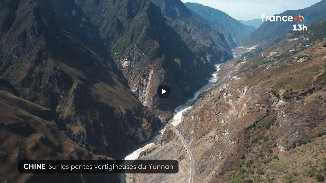 Reportage JT 13H - France TV - Yunnan (Chine)