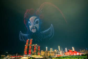 Spectacle drones Chongqing_dreamstime_xl_387568532